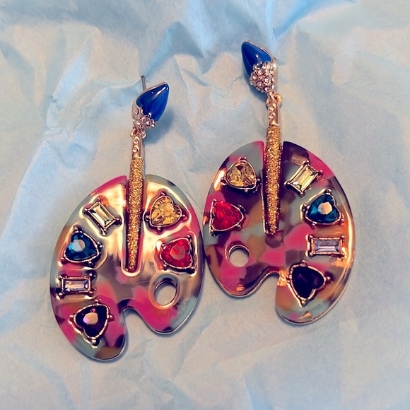 NWT Beautiful Betsy Johnson Earrings! - Picture 6 of 6